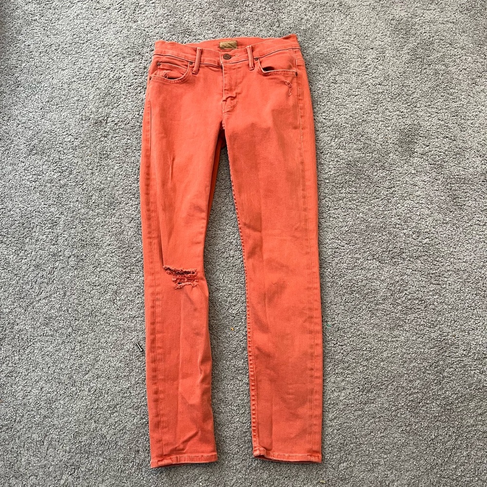 Mother size 25 Women's Orange Jeans